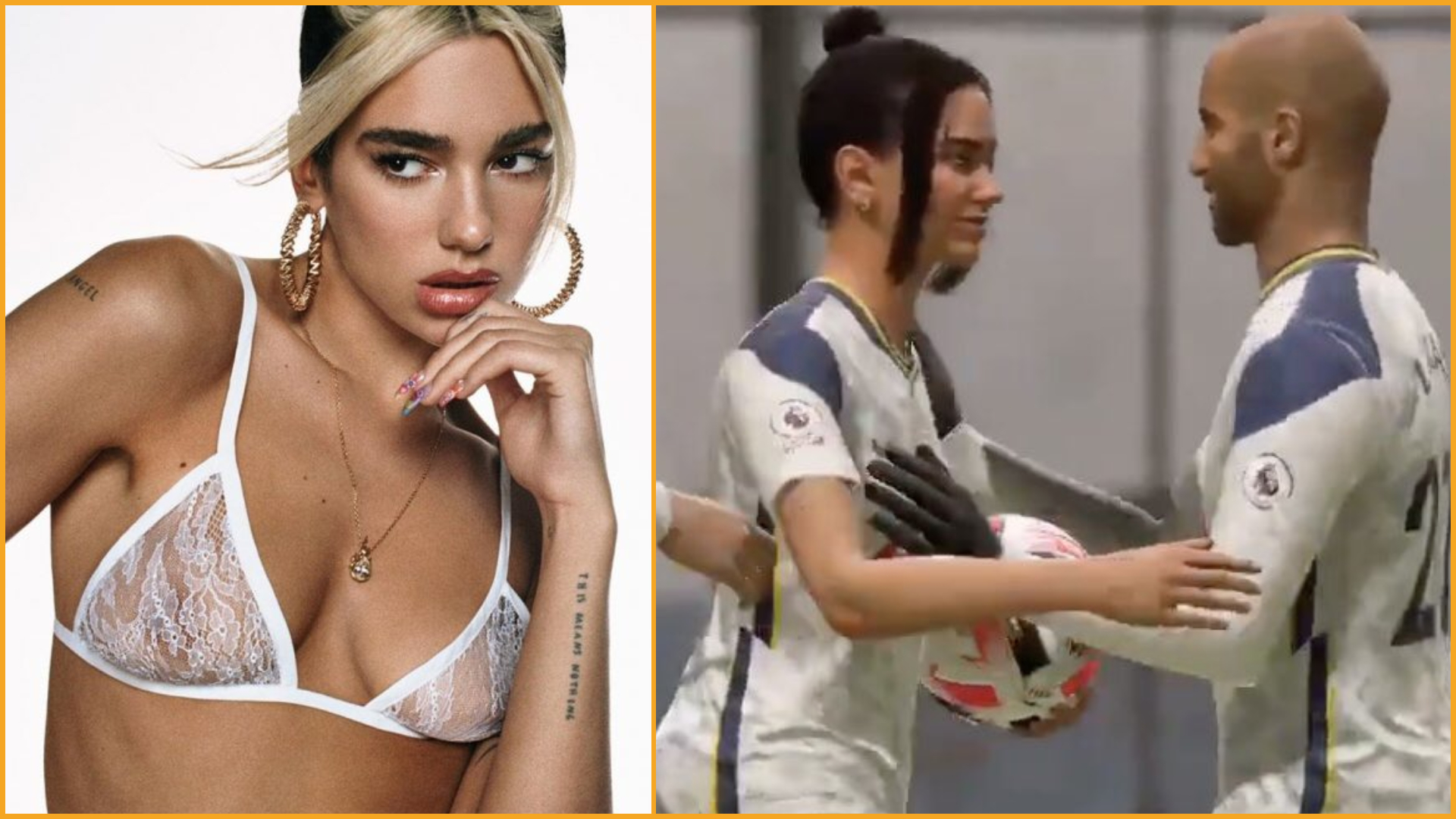 Για κάποιο στηπού λόγο, στο νέο FIFA μπορείς να παίξεις με τη Dua Lipa