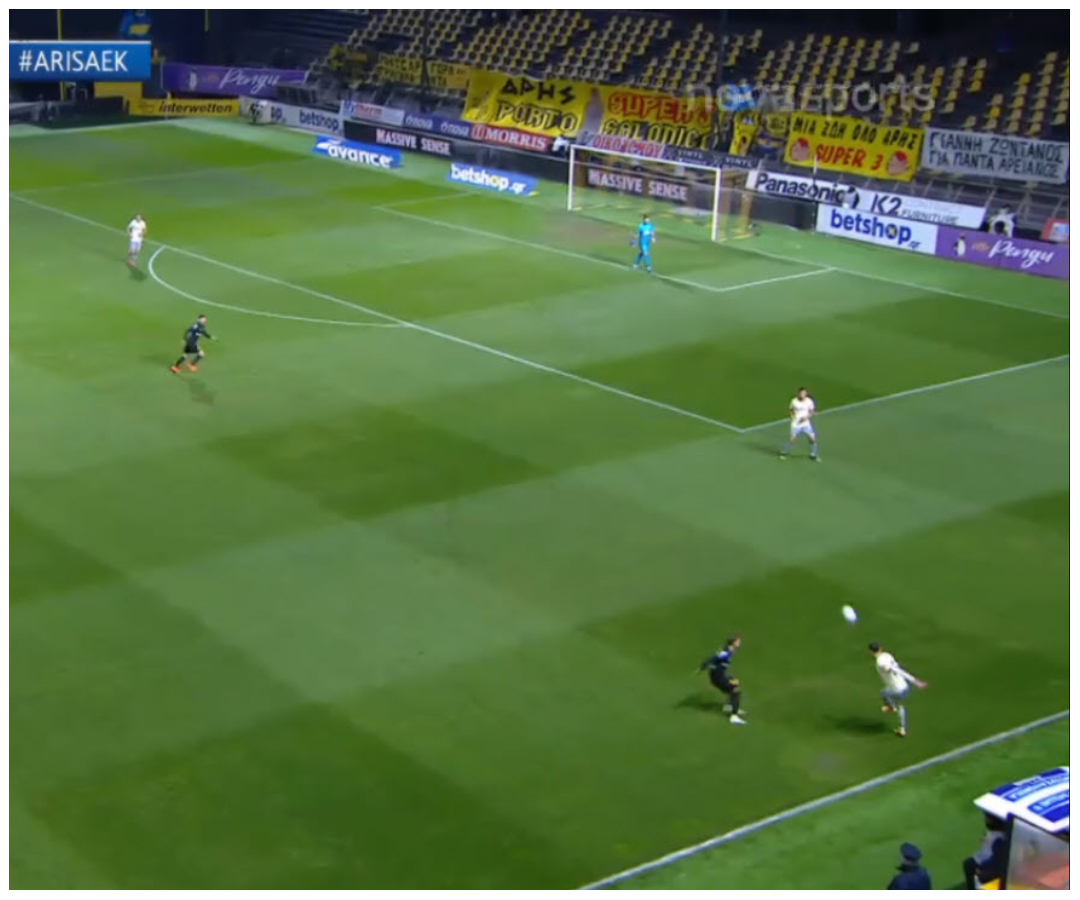 Παραλίγο το 1-0 ο Άρης μετά από τρικυμία στην άμυνα της ΑΕΚ (VIDEO)