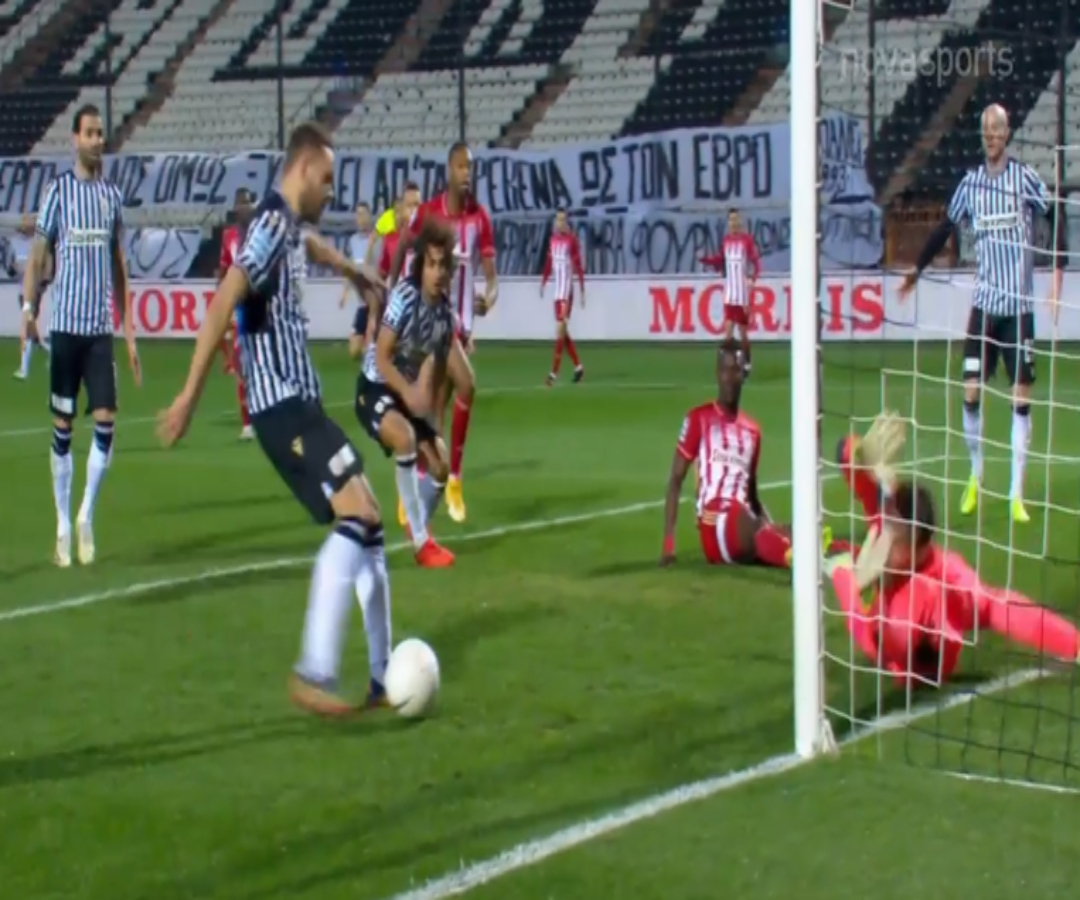 Κοντινό Ριμπάουντ Ινγκασον και 1-0 ο ΠΑΟΚ(VIDEO)