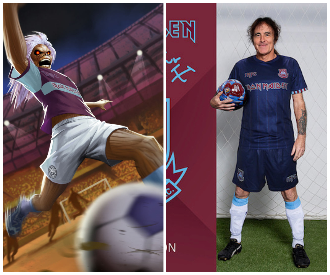 H West Ham κυκλοφόρησε νέες Συγκλό Maidenάδικες εμφανίσεις