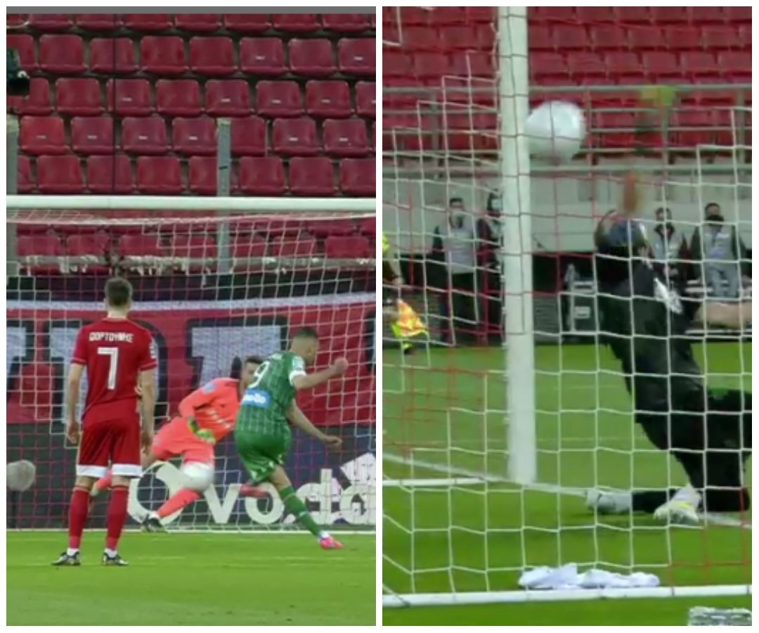Ιό Πασχαλάκη κόλλησε ο Διούδης, 1-1 στο ημίχρονο (vids)