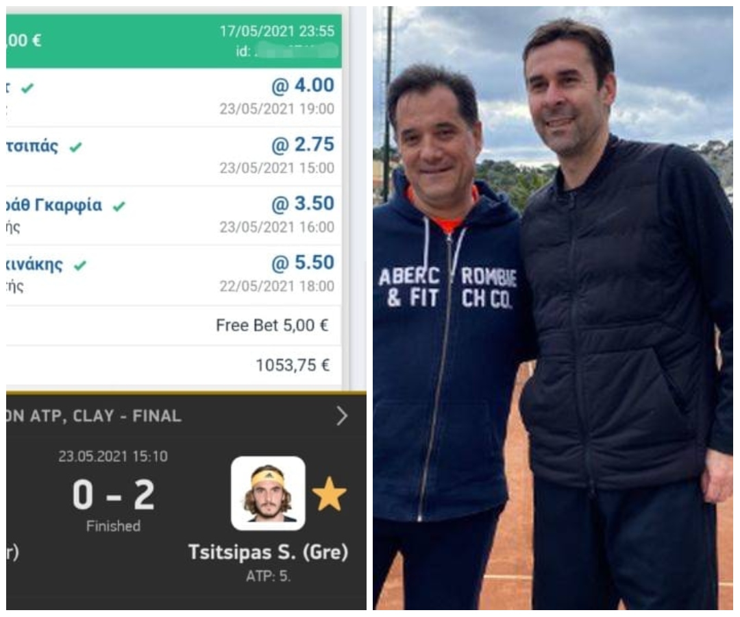 Λάτρης του τένις ποντάρει 5ευρώ free bet και κάνει break στη stoiximan με 1k