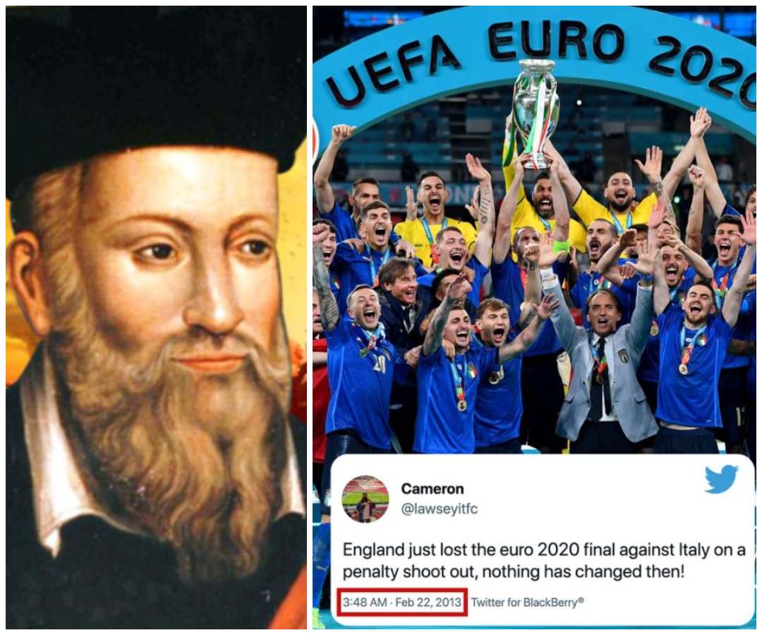 Noστράδαμος του Twitter προέβλεψε από το 2013 τι και πώς θα γίνει στο EURO φέτος