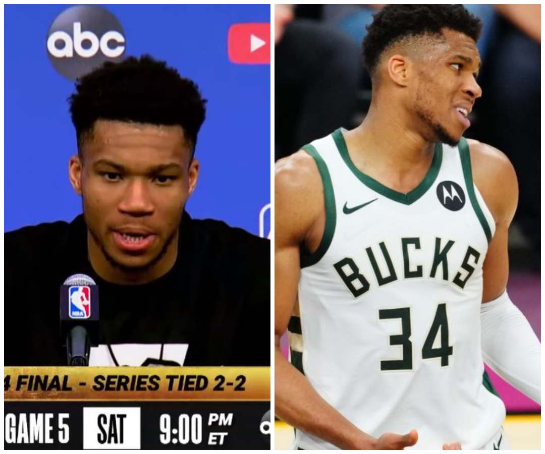 O Giannis πήγε για κατούρημα κατά τη διάρκεια του game 4(και μετά κατούρησε τους Σανς)