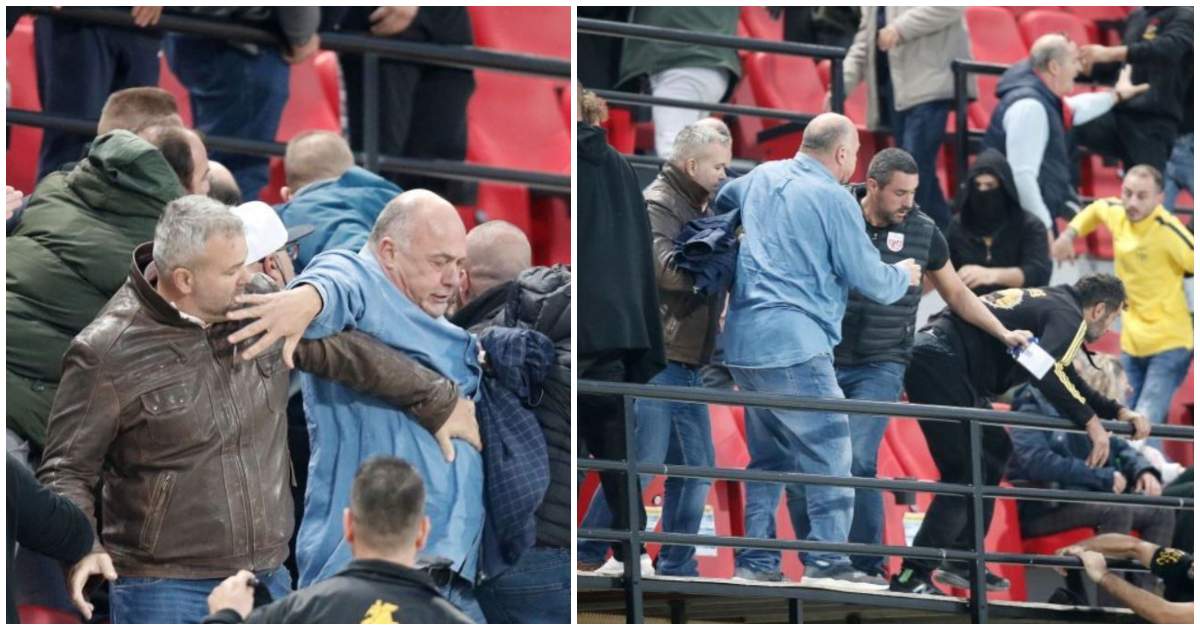 Επιτέλους κανονικοτητα: Πρώτη διακοπή αγώνα λόγων επεισοδίων μετά τα lockdown στο Βόλος- Άρης(pics)