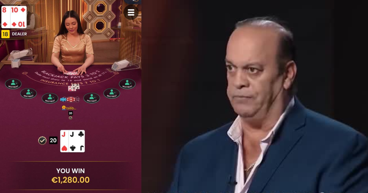 Παίξτε στοίχημα εσείς: Μιλήσαμε για Πράφιτ σε 5 μόλις χέρια Blackjack στα τραπέζια της Ν1