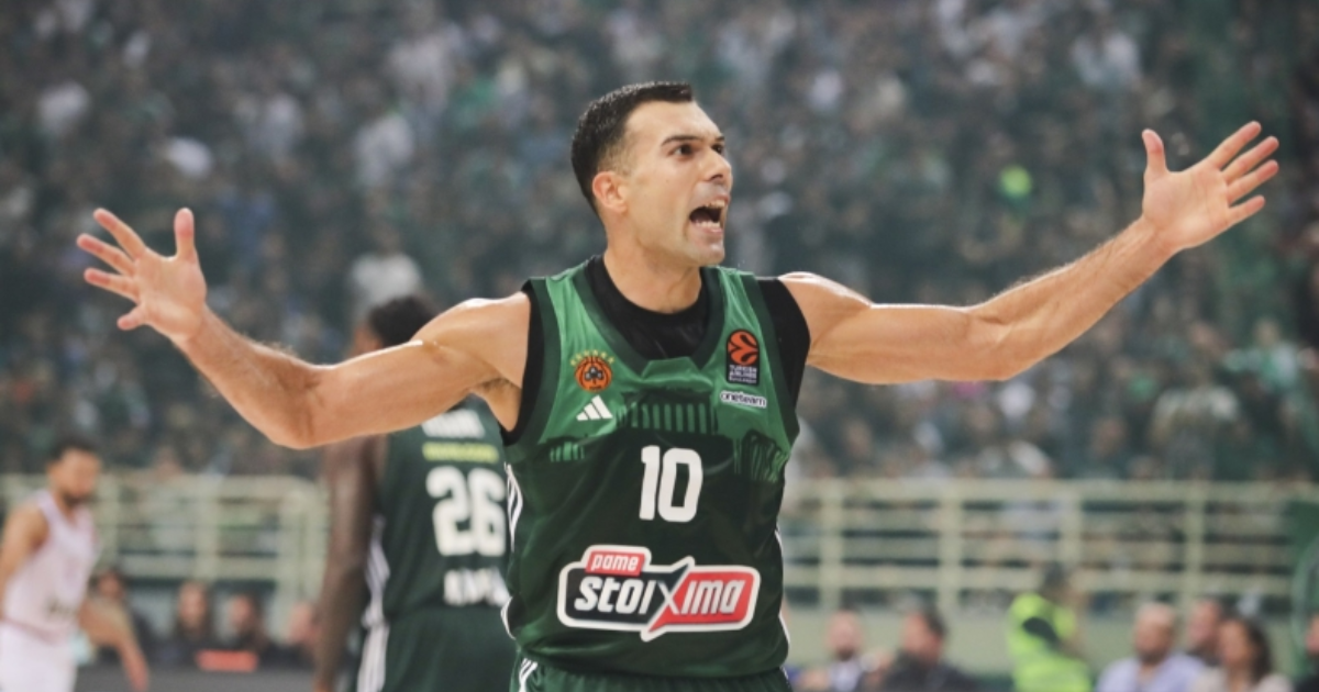 Σκίζει τα μνημόνια στην έδρα των δανειστών μας ο Παναθηναϊκός με αρχηγική εμφάνιση Σλούκα