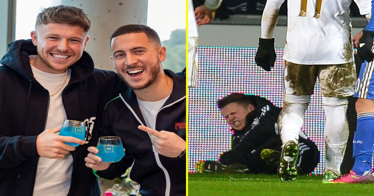 Το ball boy που είχε σουτάρει συνάντησε ο Αζάρ, εκατομμυριούχοι πλέον και οι δύο [vid]