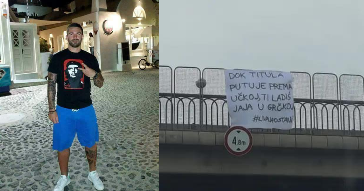 Oπαδοί Χάιντουκ για Λιβάγια: «Ο τίτλος χάνεται και εσύ χαλαρώνεις τα φρύδια σου στην Ελλάδα»