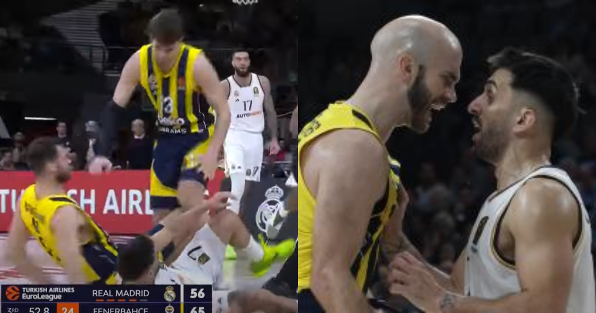 Παπαγιάννης πάει να μανουριάσει, τρώει σαβούρα και χτυπά συμπαίκτη του (vid)