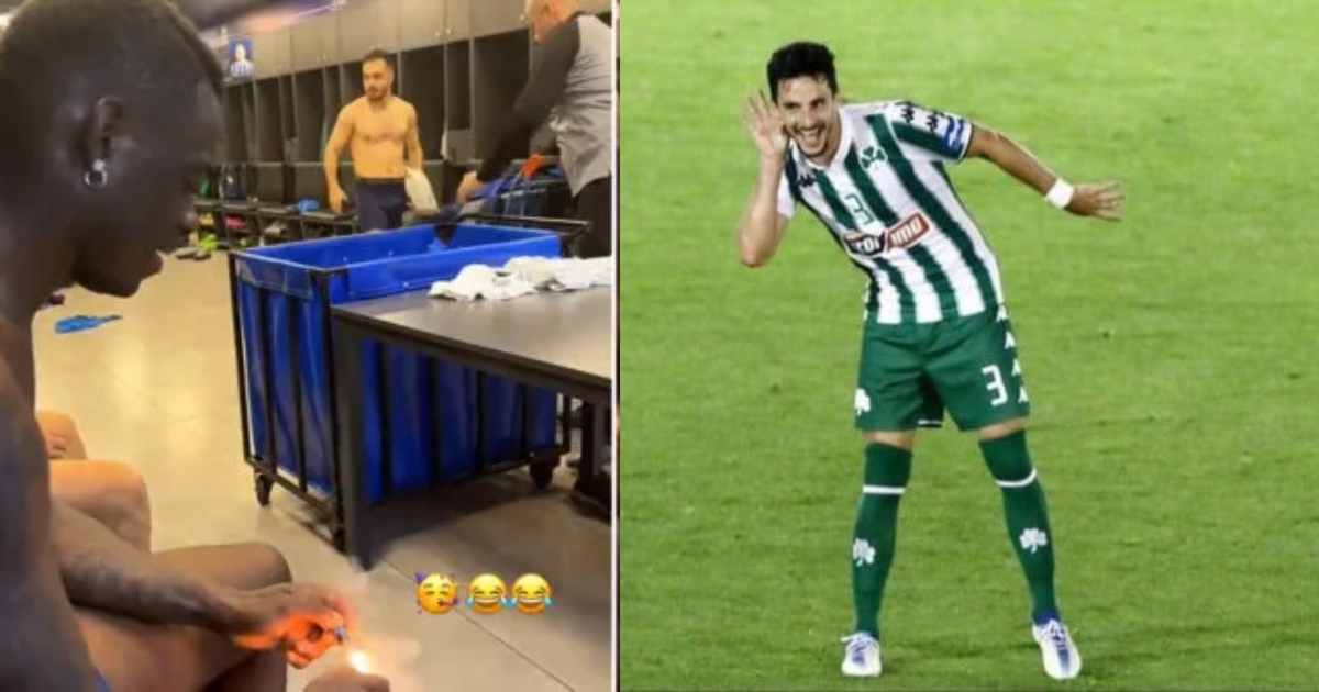 Μπαλοτέλι πετάει κροτίδα στα αποδυτήρια, ευτυχώς δεν έχει συμπαίκτη τον Χουανκάρ [vid]