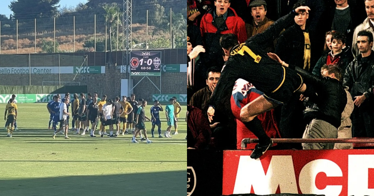 Ποντένσε παθαίνει Καντονά, ρίχνει μπουκετίδι σε ρατσιστή αντίπαλο (pics)