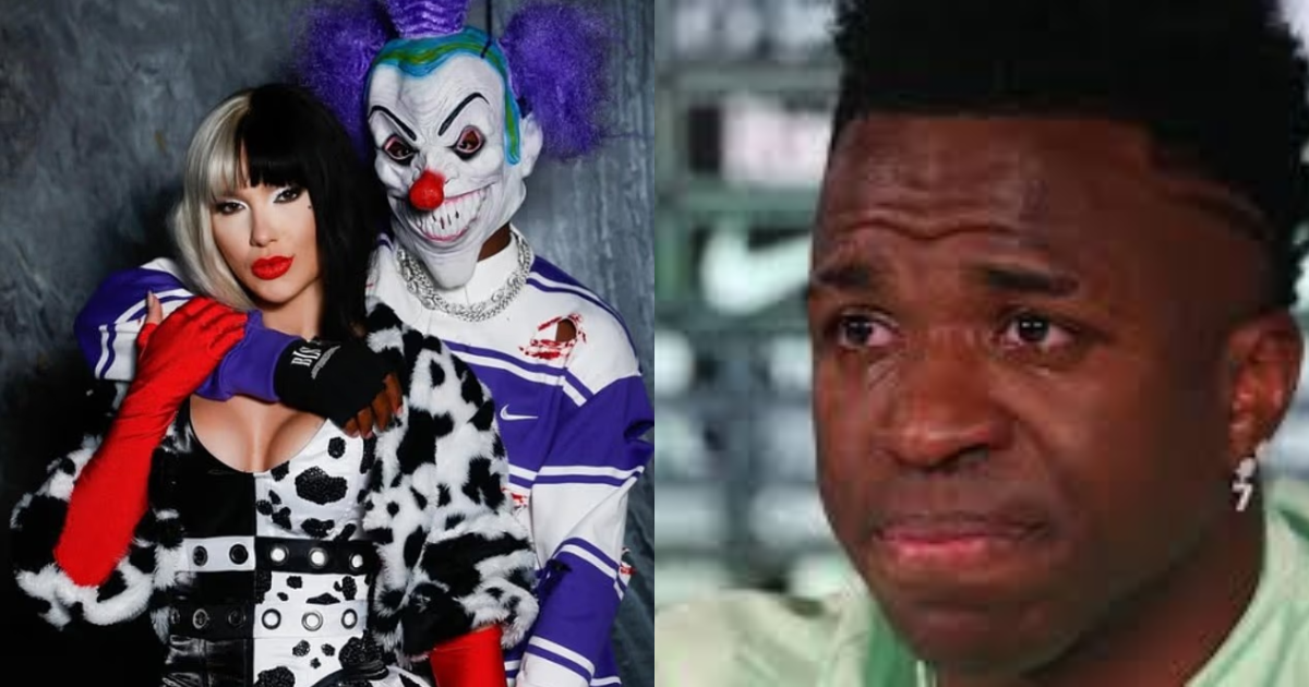 Κλόουν ντύθηκε ο κλόουν Βινίσιους για το Halloween