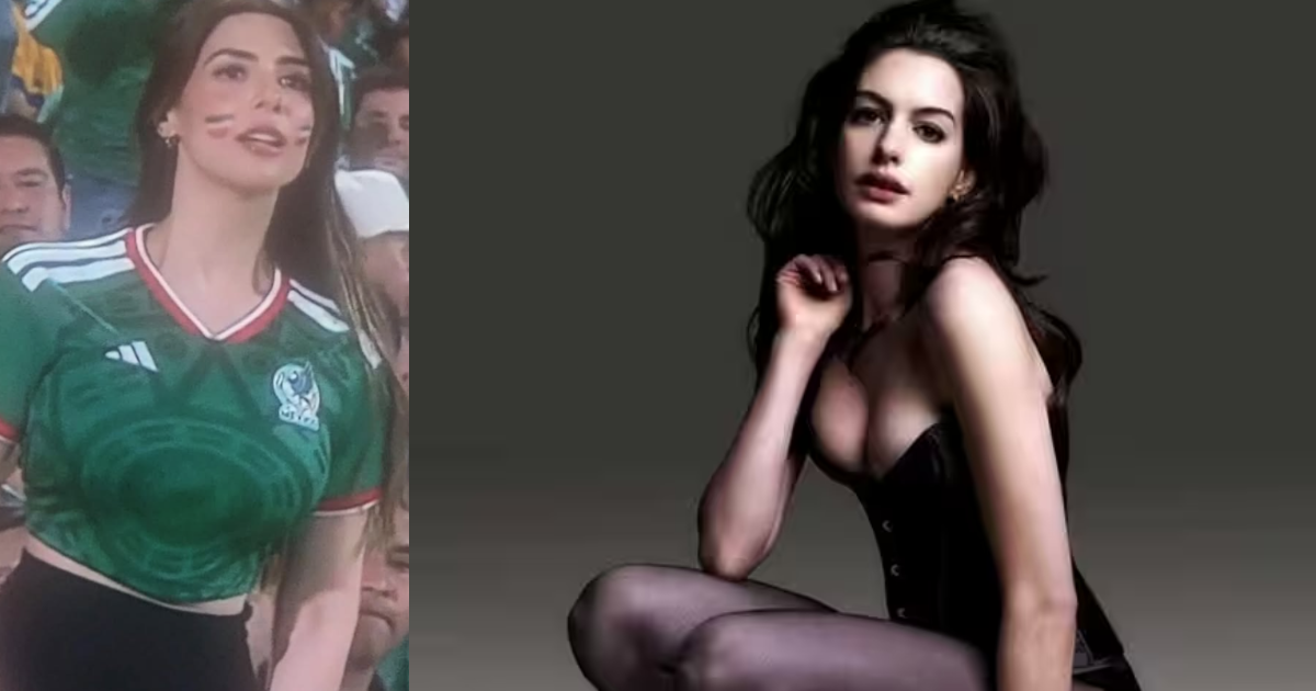 Μεξικάνοι δίνουν προσοχή Μαριγκόνας σε μια μέτρια οπαδό, επειδή μοιάζει στην Αν Χάθαγουεϊ