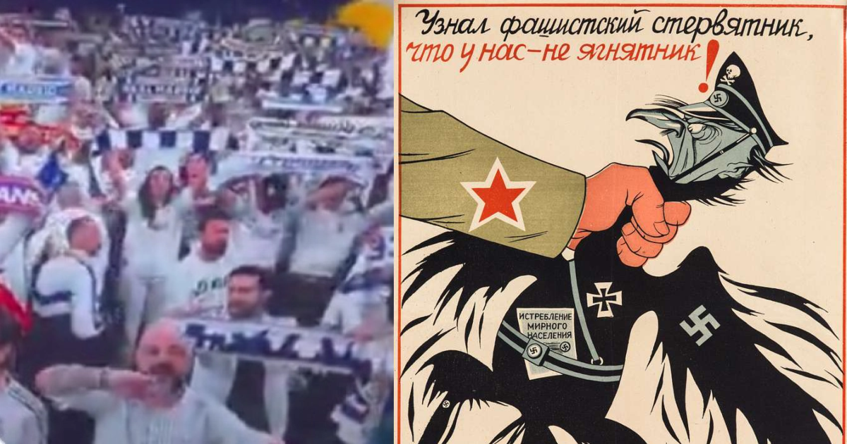 Φιλέλλην οπαδός Ρεάλ κάνει αρχαιοελληνικό χαιρετισμό, τρώει διά βίου μπαν