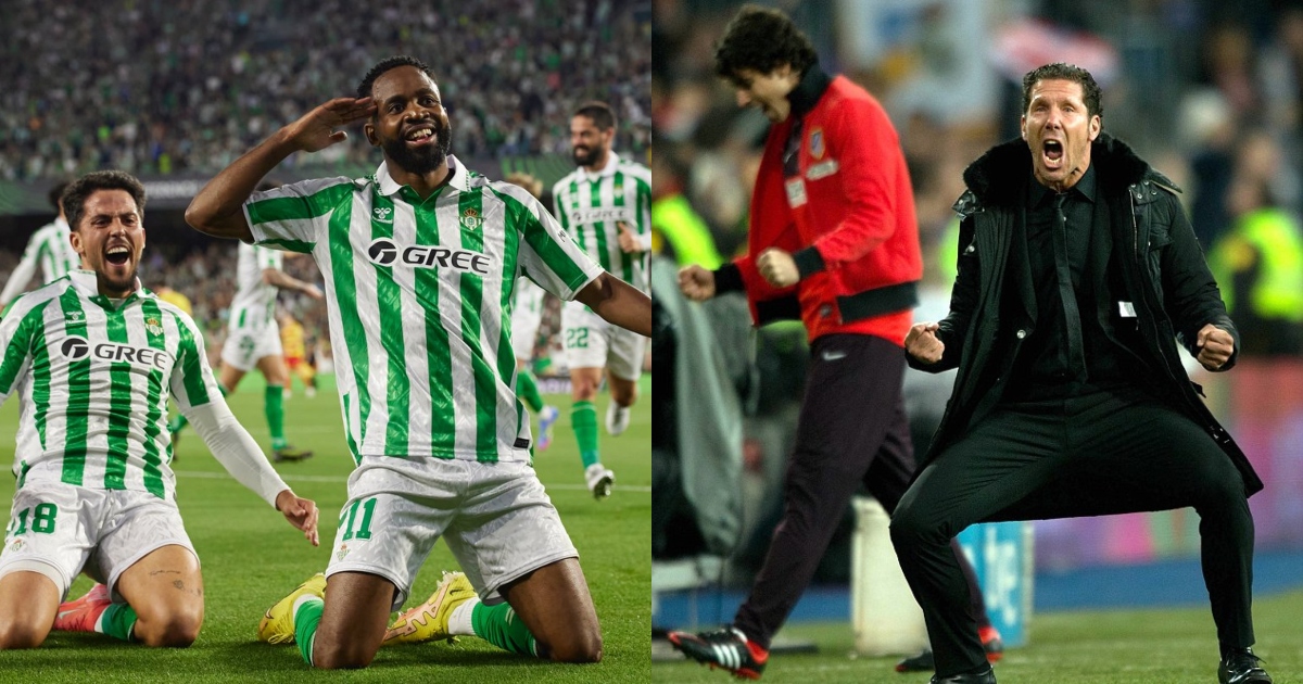 Ρεάλ Μπέτις – Ατλέτικο Μαδρίτης : Έχει φτιάξει ομαδάρα ο Τσόλο και απόψε παίρνει εύκολα το διπλό