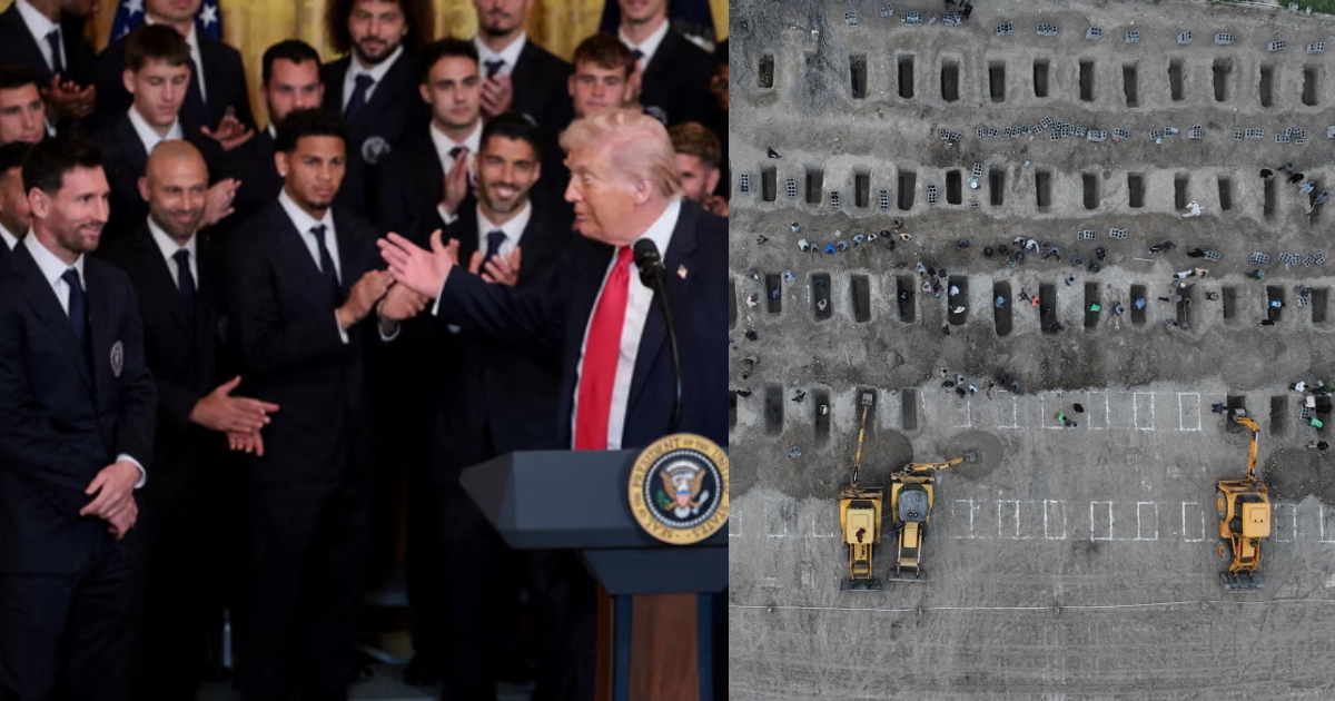 Τραμπ μιλά για αδιάκριτο βομβαρδισμό Ιρανών, ορμονικός νάνος Μέσι χειροκροτά