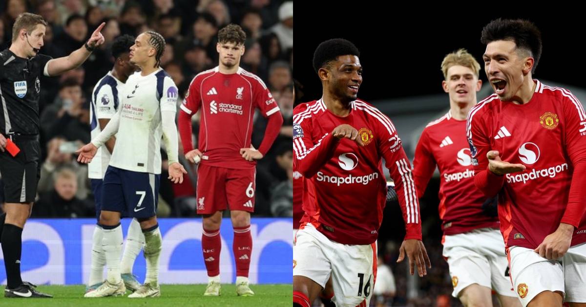 Πρέμιερ Λιγκ : Δύσκολα η Σπερς στο Άνφιλντ, στήνουν γλέντι με κοινό τους οι Κόκκινοι Διάβολοι