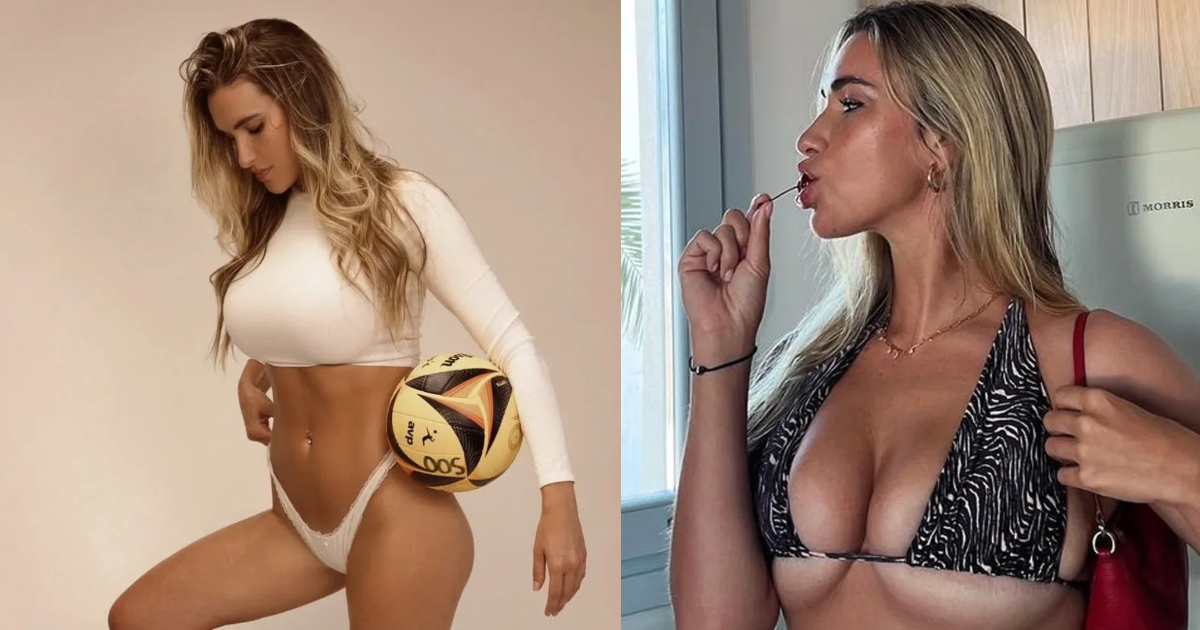 Kayla Simmons παρατά το βόλεϊ επειδή έχει μεγάλα βυζιά, γίνεται ονλιφαντζού