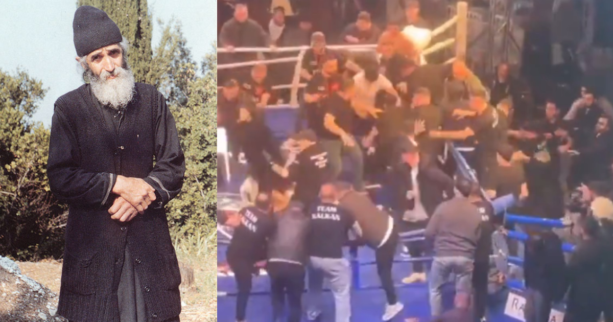 Ρώσος όρθοντοξ μπράδερ ξαπλώνει Τούρκο πυγμάχο, στη συνέχεια δέρνει και τους θεατές